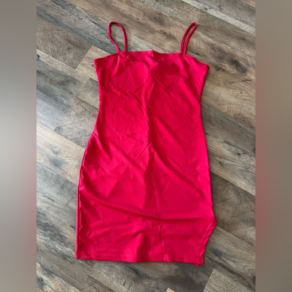 SHEIN Red Dress